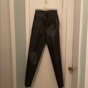 Leather pants